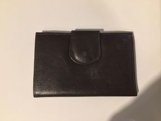 3 CARTERAS PARA HOMBRE, MUJER Y LLAVERO RETRO PIEL