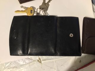 3 CARTERAS PARA HOMBRE, MUJER Y LLAVERO RETRO PIEL