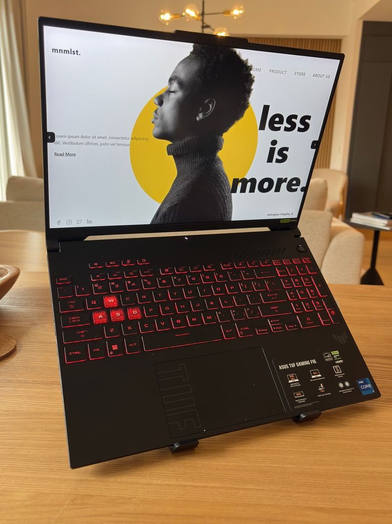 Portátil ASUS TUF F16 i7 13th Gen afbeelding 8
