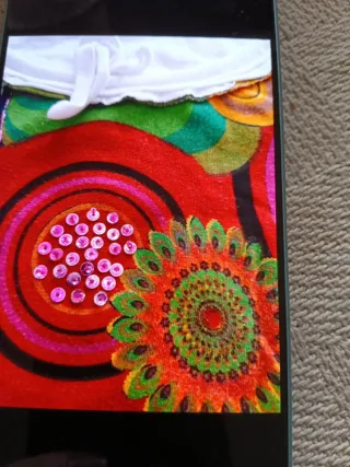 Camiseta Desigual Talla L Multicolor