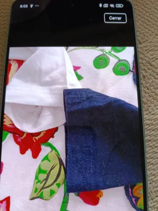 Camiseta Desigual Talla L Multicolor