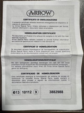 Escape Arrow Maxi Race-Tech BMW R 1250 GS