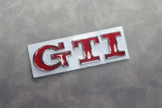 Logo Insignia GTI para Maletero Vw Golf Polo Fsi