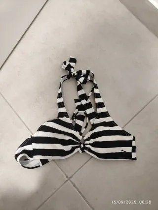 Bikini Rayas Blanco y Negro