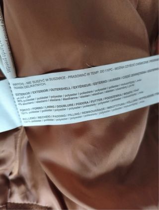 Cazadora Sfera acolchada mujer marrón