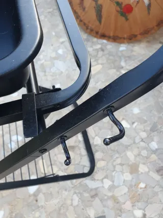 Barbacoa metálica negra