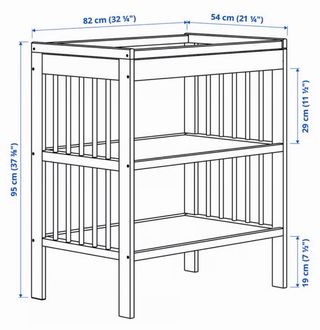 Cambiador Blanco IKEA Gulliver