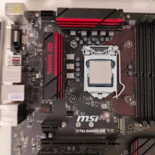MSI Z170A Gaming M3 + Intel i5-6600K