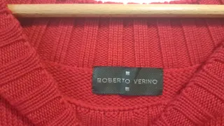 Roberto Verino Jersey Lana Rojo Talla M