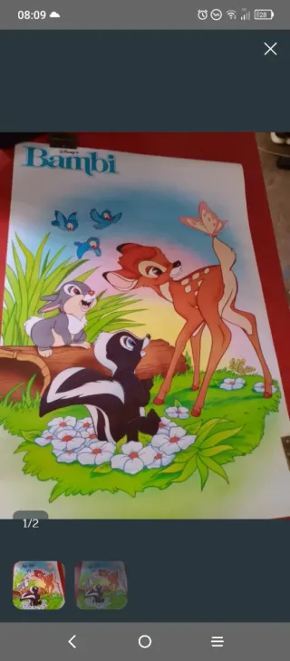 Póster Película Disney Bambi