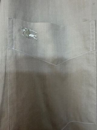 Camisa Burberry Verde Caballero