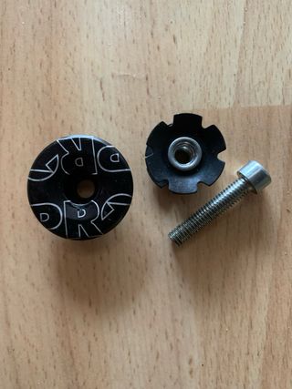 Tapas de potencia para bicicleta