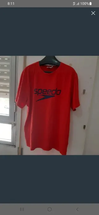 Camiseta Speedo Roja Talla XL