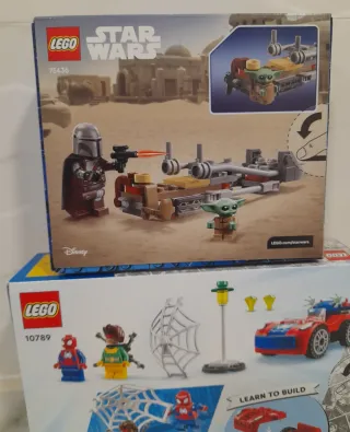 LEGO Star Wars y Marvel Spider-Man
