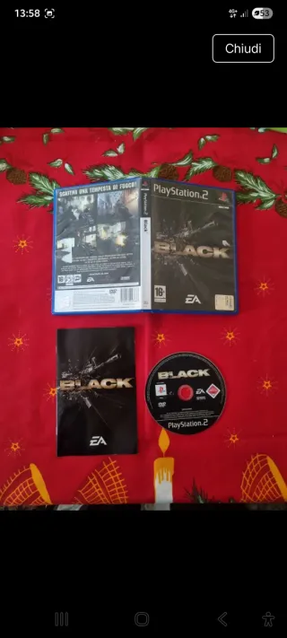 Gioco PS2 Black EA