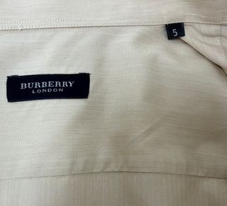 Camisa Burberry Caballero Beige
