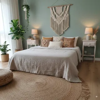 Mesitas restauradas acabado madera lavada