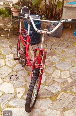 Bicicleta Rabasa Derbi Cross Roja