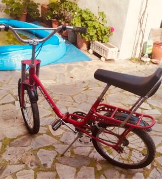 Bicicleta Rabasa Derbi Cross Roja