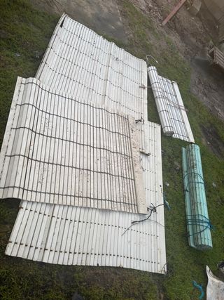 Persianas enrollables blancas