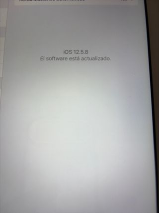iPad Air WiFi 16GB Plata. Año 2013.