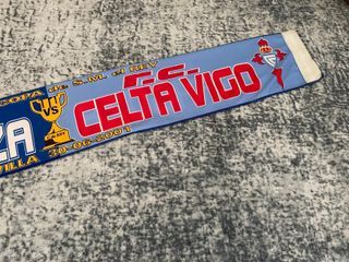 BUFANDA FINAL COPA DEL REY 2001 ZARAGOZA vs CELTA