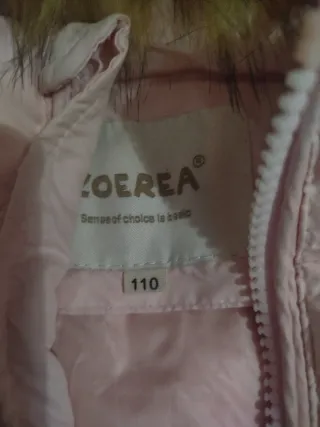 Conjunto de ropa rosa para niña