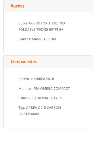 Orbea Orca M30 Carbono