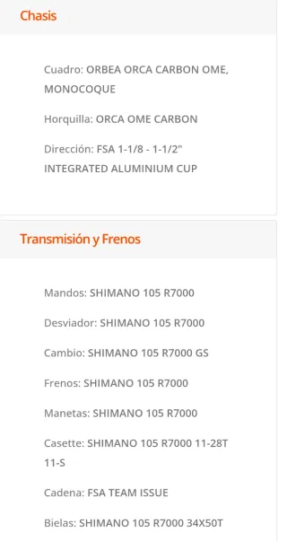 Orbea Orca M30 Carbono