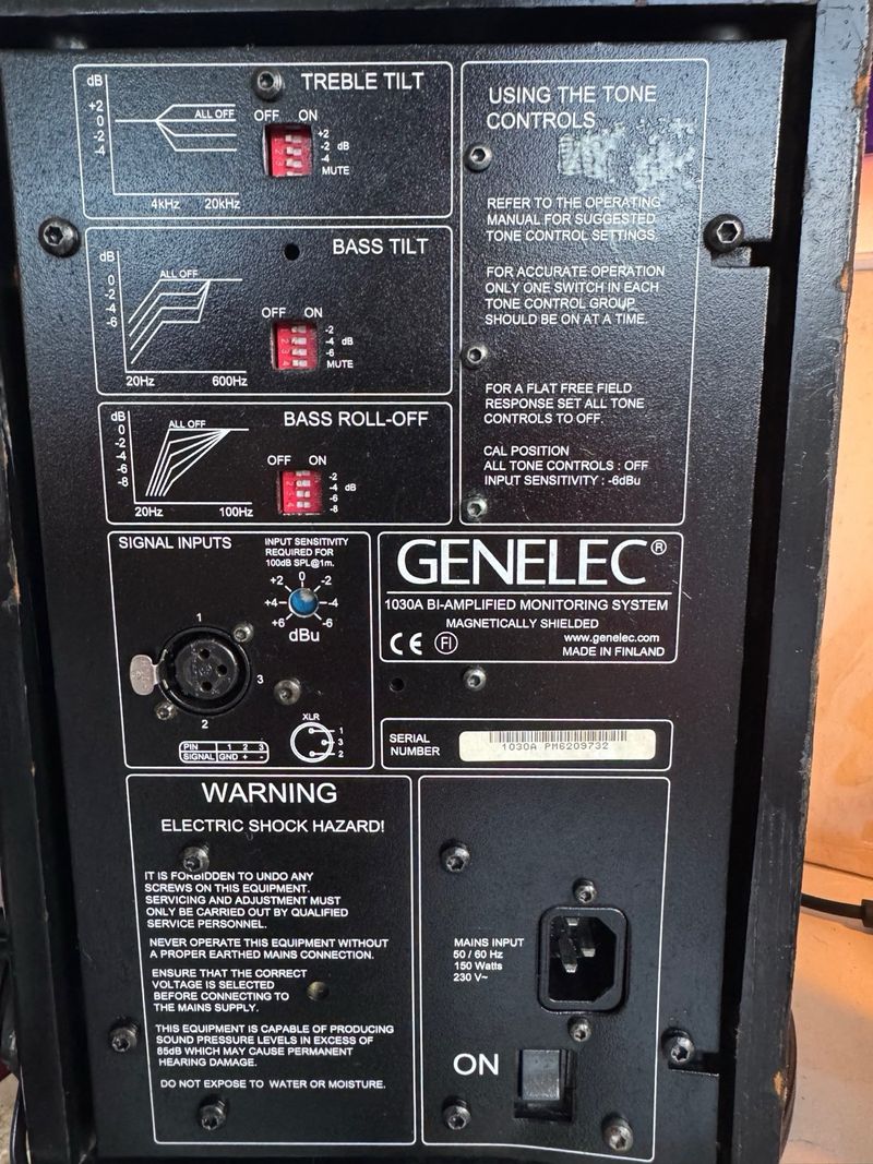 Genelec 1030. Una joya ! afbeelding 2