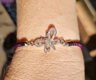 3 Pulseras Ajustables con Dijes Nuevas