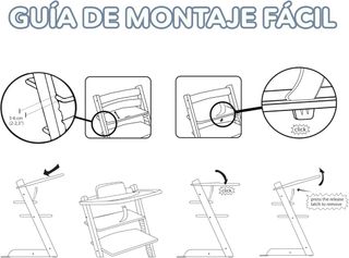 Bandeja de silla alta Trona Stokke SIN ESTRENAR