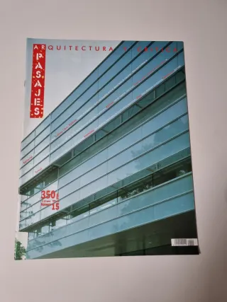 REVISTA ARQUITECTURA Y CRÍTICA PAISAJES