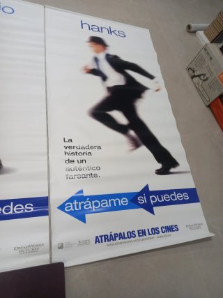 2 Pósteres de cine Atrápame si puedes