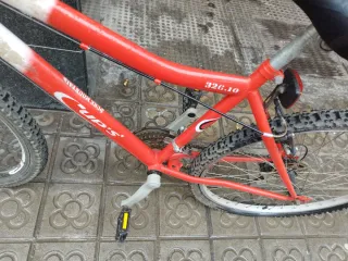 Bicicleta MTB 26 Rossa e Bianca