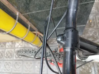 Bicicleta MTB 26 Rossa e Bianca