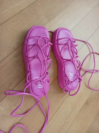 Sandali Ovye' schiava fucsia