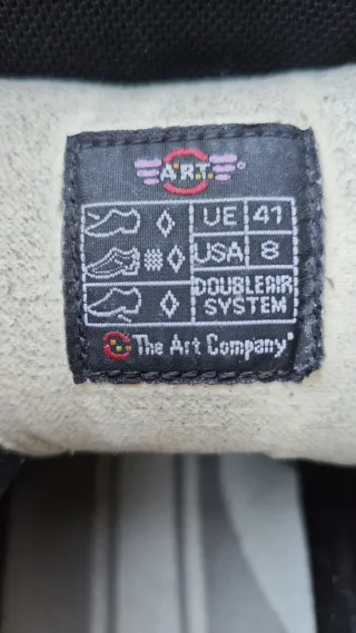 Zapatos ART negros y grises