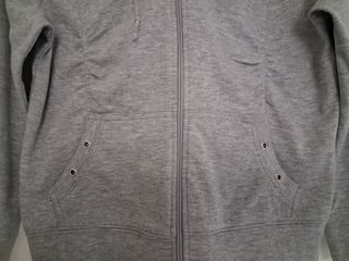 Felpa leggera Erika Dance grigia cappuccio 12 anni