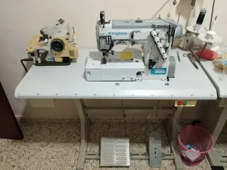 Recubridora: máquina de coser profesional Kingtex