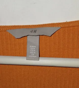 Blusa H&M naranja talla M