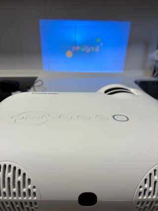Proyector Bomaker WiFi 5G Bluetooth Blanco