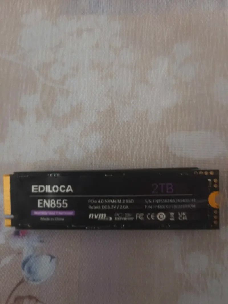 EDILOCA EN855 SSD M.2 NVMe 2TB PCIe 4.0.