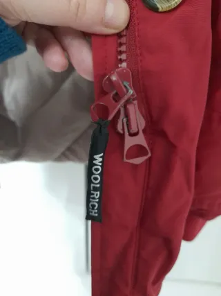 Piumino Woolrich rosso unisex