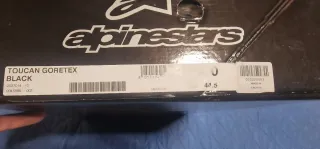 Botas Moto Alpinestars Toucan Goretex.Talla 44,5