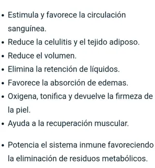 Tratamiento de presoterapia