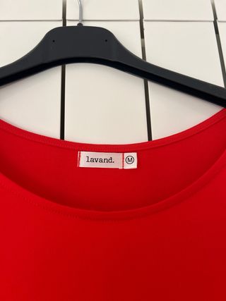 Abito estivo Lavand rosso e blu taglia M