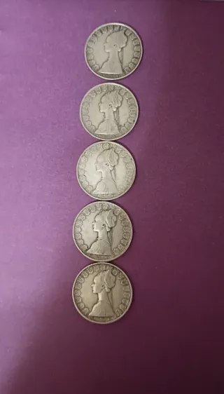 5 Lire Caravelle Monete