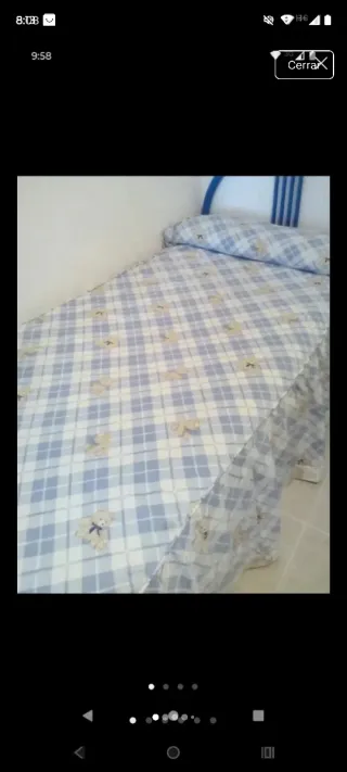 Colcha infantil cuadros ositos