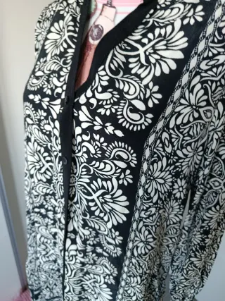 Vestido estampado mujer